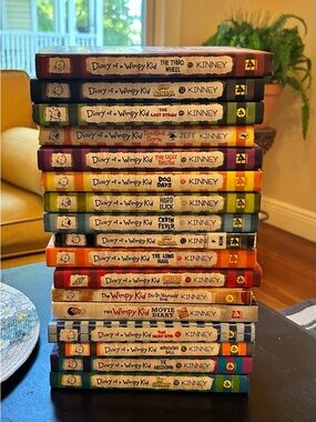 Diary of a Wimpy Kid hardcover, graphic novel 17 books
